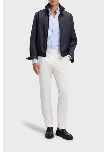 Jakarlı Logo Baskılı Regular Fit Su Itici Dik Yaka Ceket Erkek Ceket 50540458 404 fiyatları