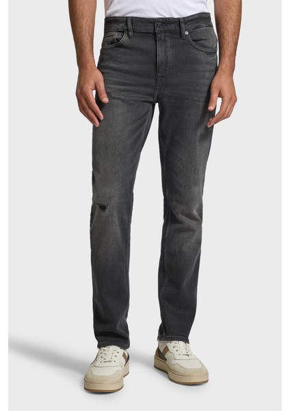 Pamuklu Slim Fit Normal Bel Düz Paça Jeans Erkek Kot Pantolon 50544636 010 fiyatları