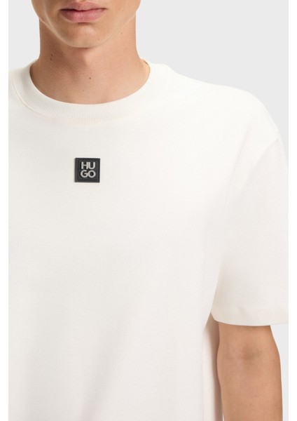 Logolu Bisiklet Yaka % 100 Pamuk Regular Fit T Shirt Erkek T Shirt 50505201 103 fırsatları