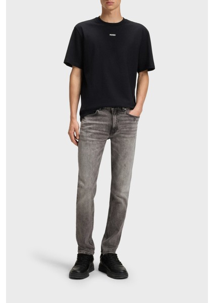 Pamuklu Slim Fit Normal Bel Dar Paça Jeans Erkek Kot Pantolon 50542687 041