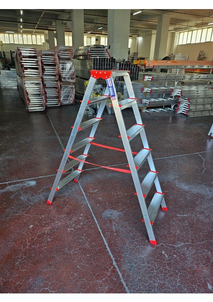 6 Basamaklı Çift Çıkışlı Merdiven