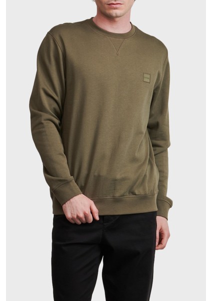 % 100 Pamuklu Regular Fit Bisiklet Yaka Sweat Erkek Sweat 50509323 342