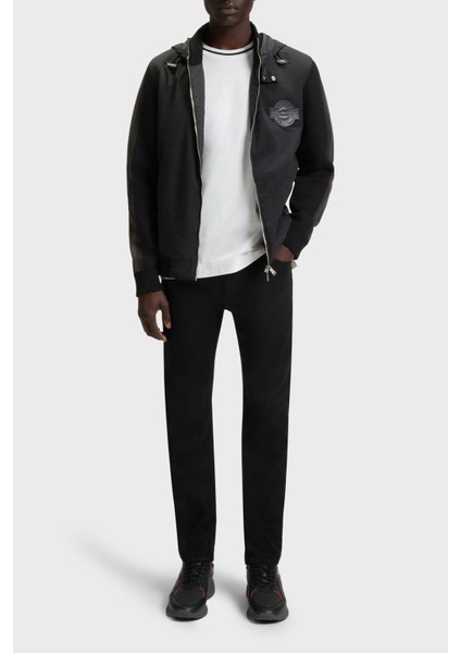 Regular Fit Kapüşonlu Yaka Logolu Cepli Ceket Erkek Ceket 50543137 001 fiyatları