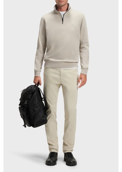 Pamuklu Regular Fit Yarım Fermuarlı Dik Yaka Sweat Erkek Sweat 50468926 767 fiyatları