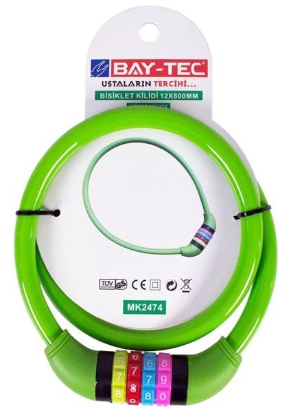 Şifreli Bisiklet Kilidi 80 cm fiyatları