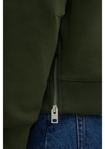 Streç Pamuklu Relaxed Fit Yırtmaçlı Yuvarlak Yaka Sweat Erkek Sweat 50542593 309 indirimleri