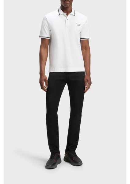 Logolu % 100 Pamuk Regular Fit Düğmeli Polo Yaka T Shirt Erkek Polo Yaka T Shirt 50543257 100 fiyatları