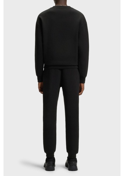 Logolu Streç Pamuklu Relaxed Fit Normal Bel Jogger Pantolon Erkek Pantolon 50533695 002 modelleri