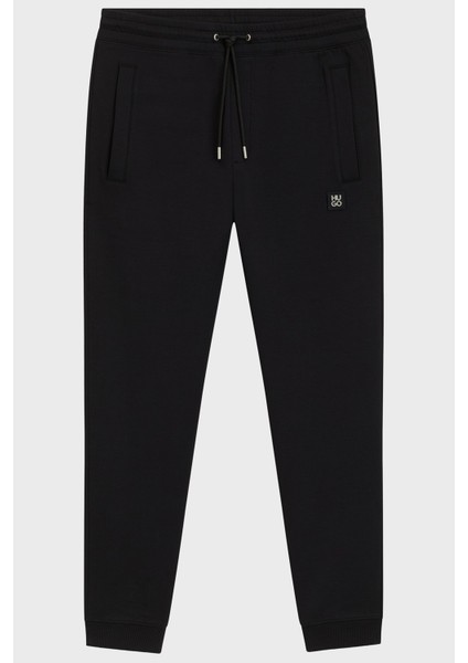 Logolu Streç Pamuklu Relaxed Fit Normal Bel Jogger Pantolon Erkek Pantolon 50533695 002