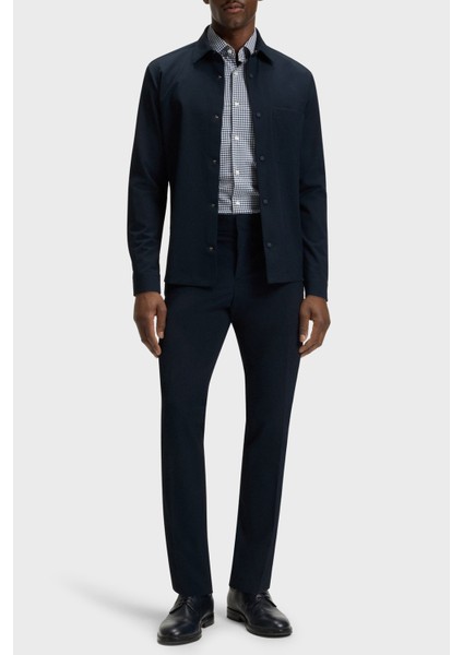 Relaxed Fit Gömlek Yaka Göğüs Cepli Uzun Kollu Gömlek Erkek Gömlek 50545325 404 fiyatları