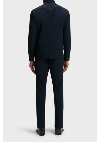 Relaxed Fit Gömlek Yaka Göğüs Cepli Uzun Kollu Gömlek Erkek Gömlek 50545325 404 modelleri