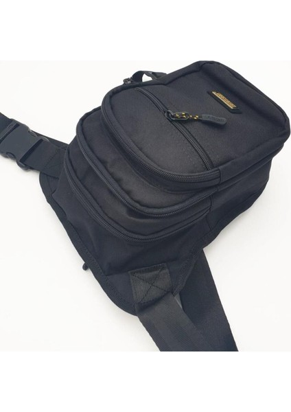 Siyah Bacak Bağlantılı Çok Amaçlı Bel Çantası fiyatları