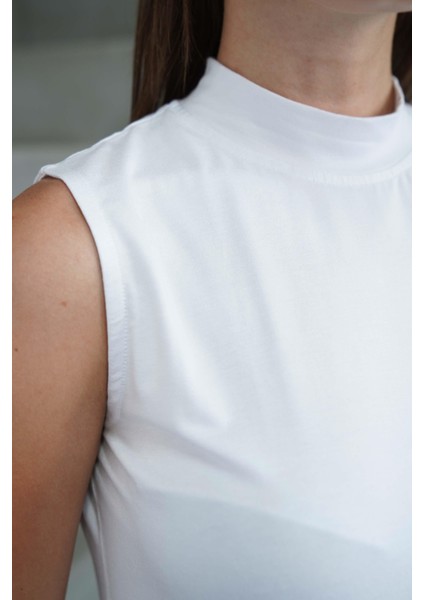 Kolsuz Tunik & Pantolon Takım-Beyaz modelleri