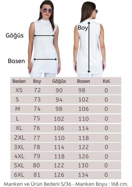 Kolsuz Tunik & Pantolon Takım-Beyaz indirimleri