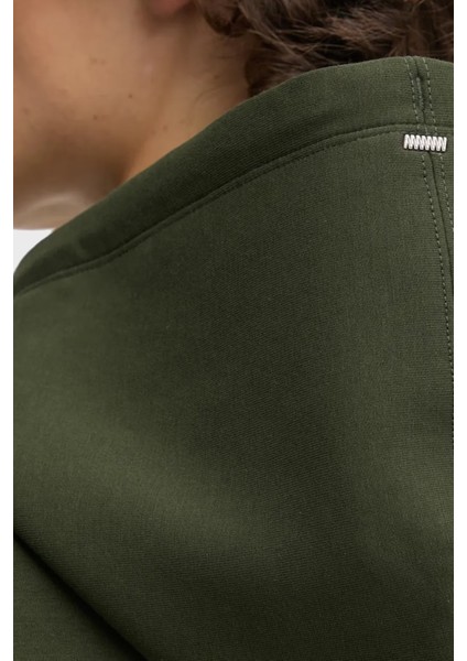 Logolu Streç Pamuklu Relaxed Fit Kapüşonlu Sweat Erkek Sweat 50542583 309 indirimleri