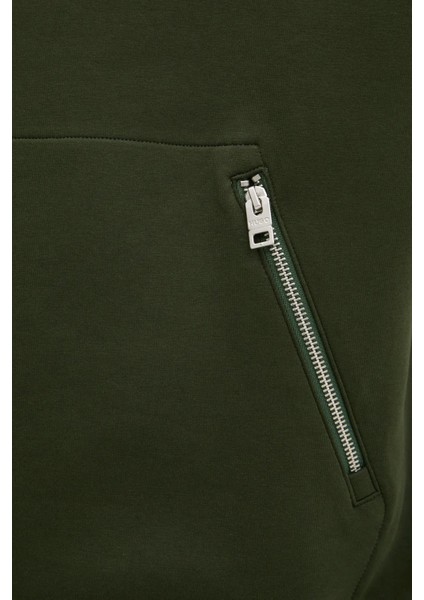 Logolu Streç Pamuklu Relaxed Fit Kapüşonlu Sweat Erkek Sweat 50542583 309