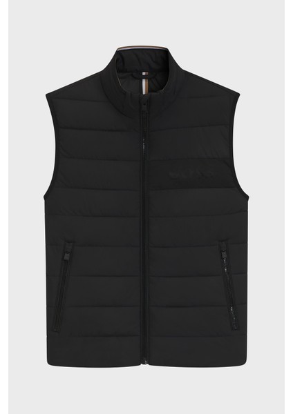 Astarlı Kapitoneli Regular Fit Dik Yaka Şişme Yelek Erkek Yelek 50518375 001