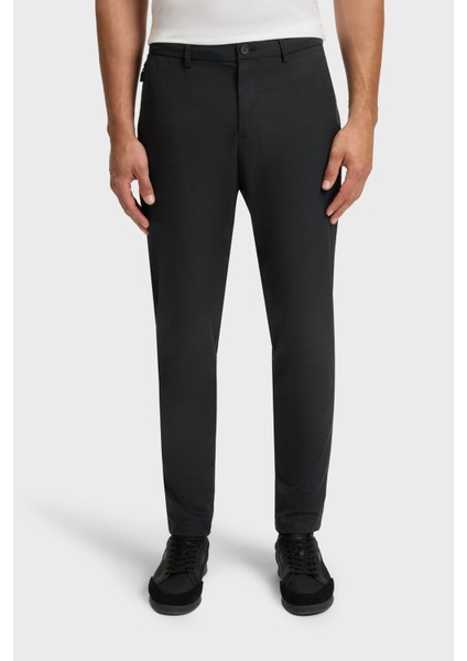 Regular Fit Yüksek Bel Düz Paça Su Itici Pantolon Erkek Pantolon 50541368 001