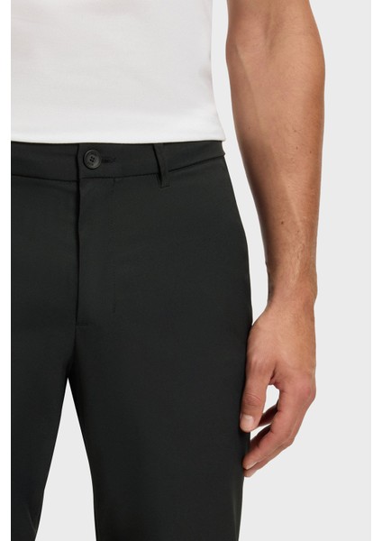 Regular Fit Yüksek Bel Düz Paça Su Itici Pantolon Erkek Pantolon 50541368 001 fırsatları