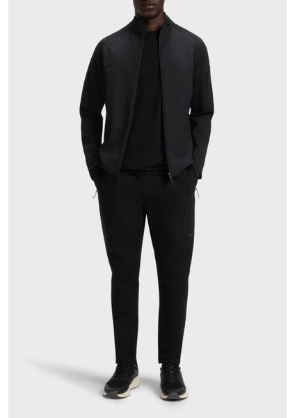 Modal ve Pamuk Karışımlı Regular Fit Dik Yaka Fermuarlı Logolu Sweat Erkek Sweat 50543906 001 fiyatları