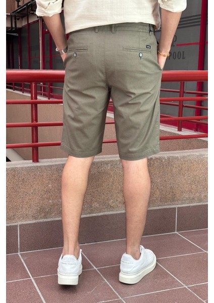 Şort Yazlık Rahat Kesim Erkekler İçin Nefes Alabilir Kumaş 24INP284 fırsatları