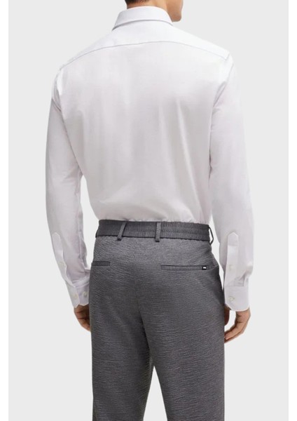 Pamuklu Regular Fit Düğmeli Yaka Casual Gömlek Erkek Gömlek 50469378 100 modelleri