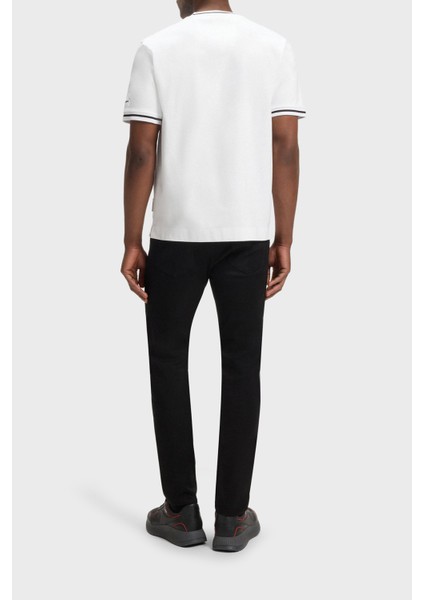 % 100 Pamuk Regular Fit Bisiklet Yaka Logolu T Shirt Erkek T Shirt 50543341 100 modelleri