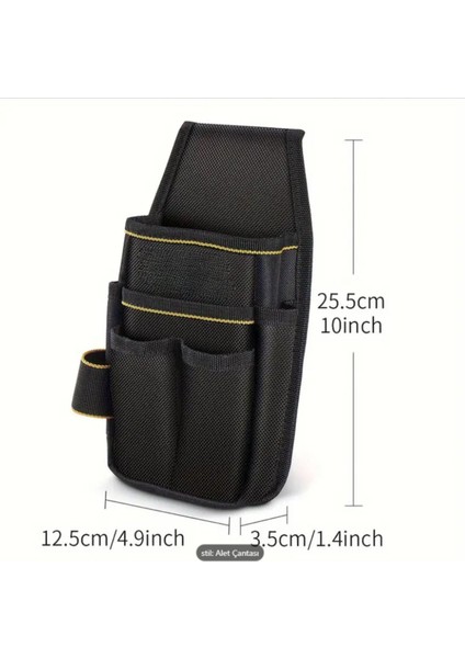 Ayarlanabilir Bel Çantası, Çok Amaçlı ve Şık Tasarım, Siyah Renk fırsatları