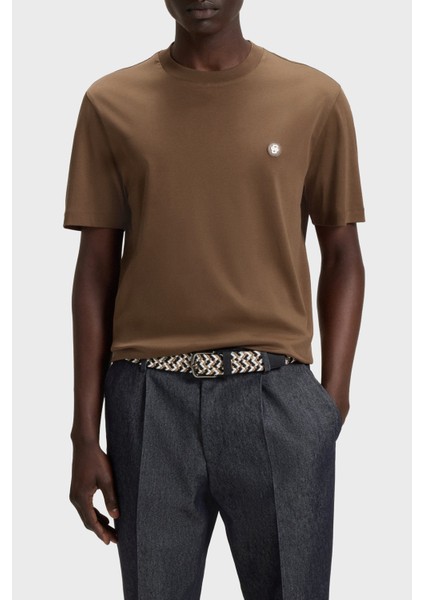 Pamuklu Regular Fit Bisiklet Yaka T Shirt Erkek T Shirt 50520298 217