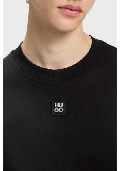 Logolu Bisiklet Yaka % 100 Pamuk Regular Fit T Shirt Erkek T Shirt 50505201 002 fırsatları