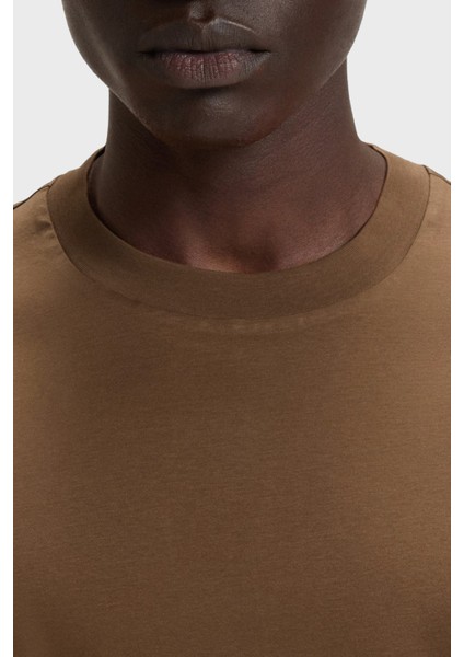 Pamuklu Regular Fit Bisiklet Yaka T Shirt Erkek T Shirt 50520298 217 fırsatları