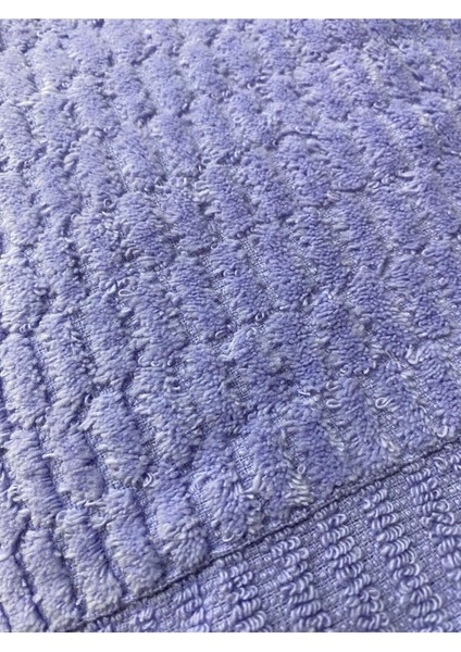 Grid 3’lü El ve Yüz Havlu Seti – 50X90 cm %100 Pamuk, Yumuşak Dokulu, Örgü Desen. modelleri