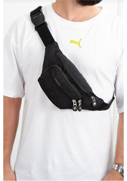 Kripli Çapraz Askılı Bel ve Omuz Çantası, Çok Renkli ve Şık Tasarım