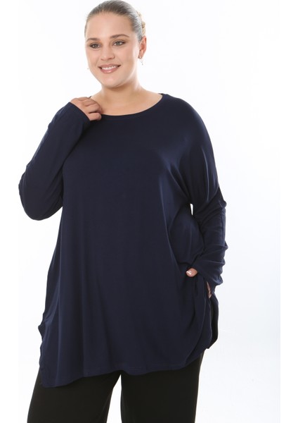 Kadın Likralı Viskon Büyük Beden Tunik ( Göğüs Ölçüsü 150CM) modelleri