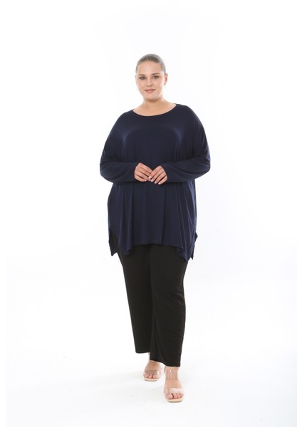 Kadın Likralı Viskon Büyük Beden Tunik ( Göğüs Ölçüsü 150CM) indirimleri