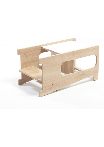 Ahşap Öğrenme Kulesi - Ceviz fırsatları