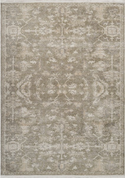 Halı Lorenda 8441 Bej Yumuşak Dokulu Vintage Eskitme Desenli Saçaklı Halı fırsatları