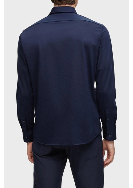 Pamuklu Regular Fit Düğmeli Yaka Casual Gömlek Erkek Gömlek 50469378 410 modelleri