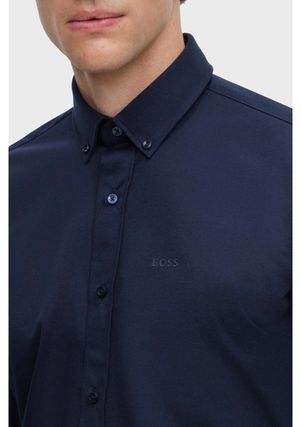 Pamuklu Regular Fit Düğmeli Yaka Casual Gömlek Erkek Gömlek 50469378 410 indirimleri