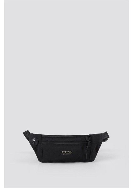 Siyah Uniseks Bel Çantası, Şık ve Pratik Tasarım C.CCS31414