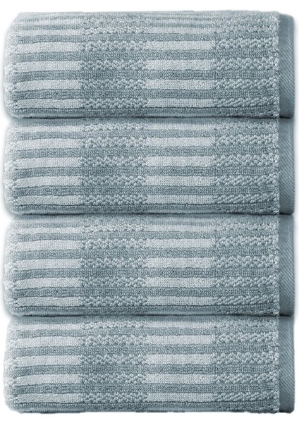 Striscai 50X90 cm El-Yüz Havlusu 4'lü Yeşil