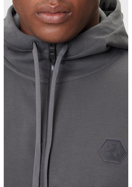 Pamuklu Relaxed Fit Kapüşonlu Fermuarlı Sweat Erkek Sweat 50545581 027 fırsatları