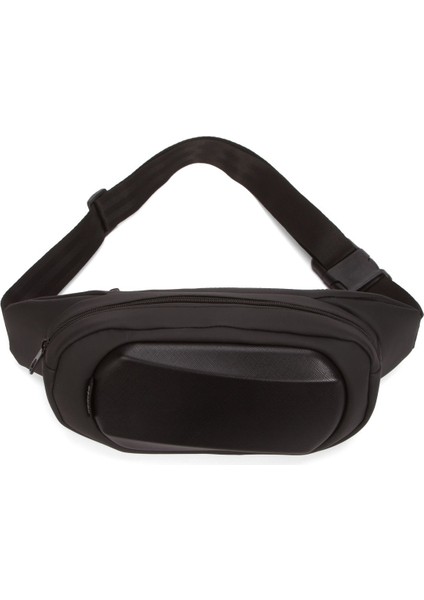 Erkek Siyah Su Geçirmez Çapraz Bel Çantası, Şık ve Kullanışlı Tasarım modelleri