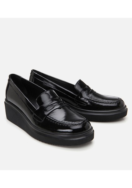 01AYH306670A100 Deri Siyah Kadın Loafer fiyatları