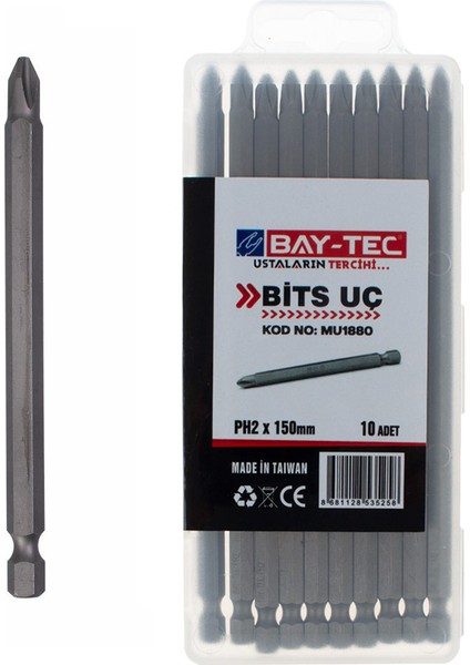 Yıldız Bits Uç 2X150MM MU1880