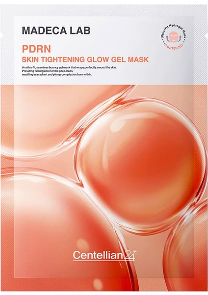 CENTELLIAN24 Pdrn Skin Tightening Glow Gel Mask / Somon Dna Içeren Sıkılaştırıcı Hidrojel Maske (22MLX5 Adet)