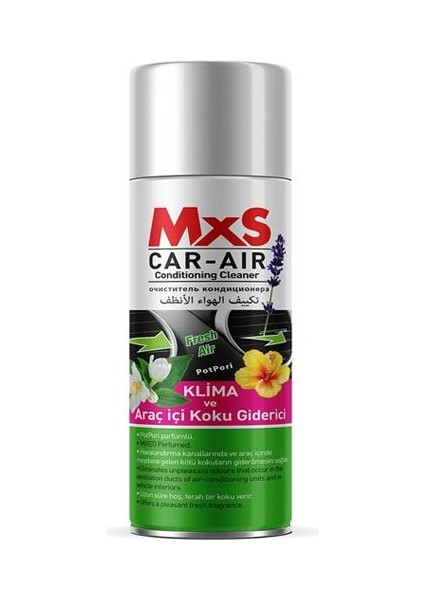 Mxs Araç Içi ve Klima Koku Giderici Potpori 200 ml
