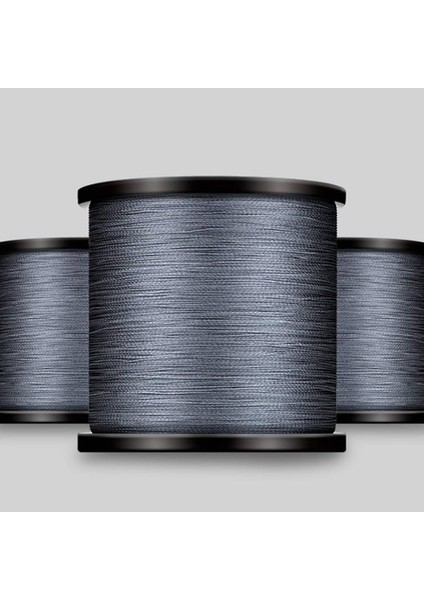 Hokkaido Strıke 0.10 mm X4-4 Katlı 300 Metre,8.7 kg Çeker ,gri Renkli Ip,örgü,ipek Misina modelleri