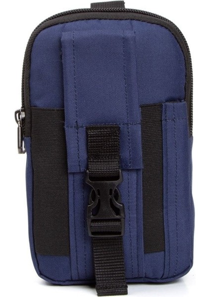 Lacivert Taktik Çanta, Telefon Bölmeli, Unisex, 18X11CM fiyatları