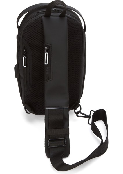 Siyah Vegan Deri Çapraz Askılı Omuz ve Bel Çantası, Şık ve Kullanışlı Seçenek indirimleri